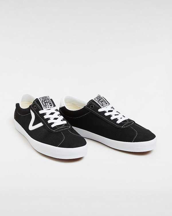 Men Vans Sport Low Sneakers Black Malaysia | VN7215348