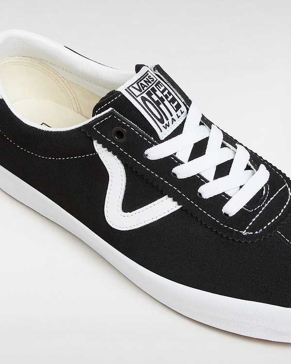 Men Vans Sport Low Sneakers Black Malaysia | VN7215348