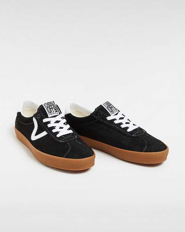 Men Vans Sport Low Sneakers Black Malaysia | VN8436057