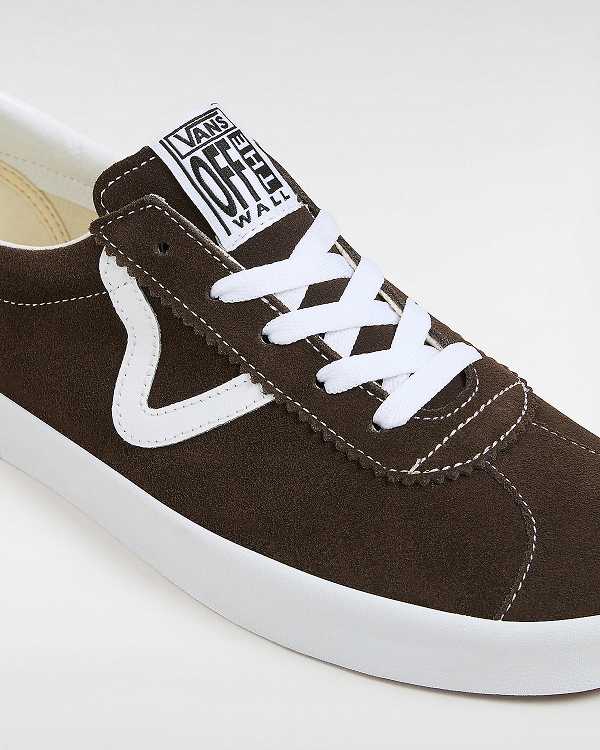 Men Vans Sport Low Sneakers Brown Malaysia | VN9763124