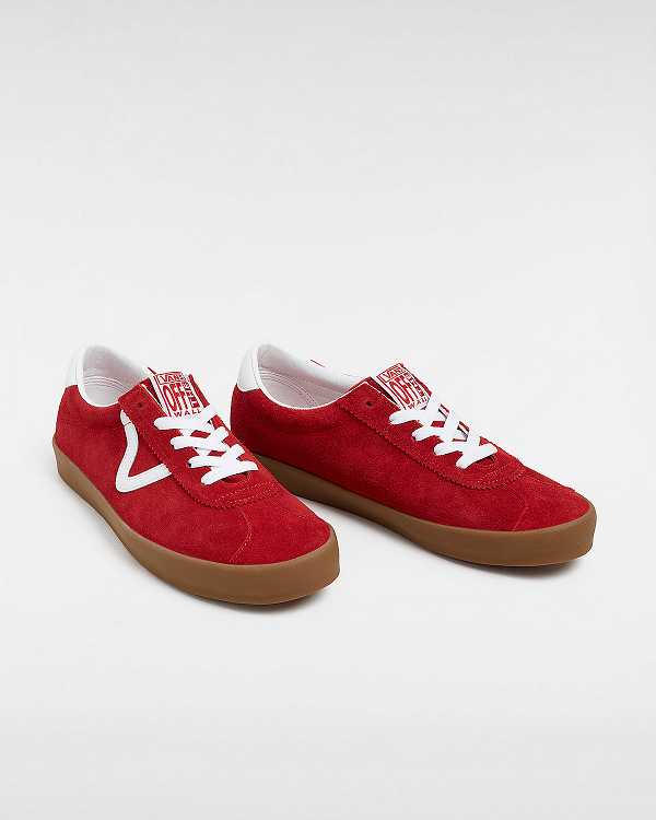 Men Vans Sport Low Sneakers Red Malaysia | VN7305462