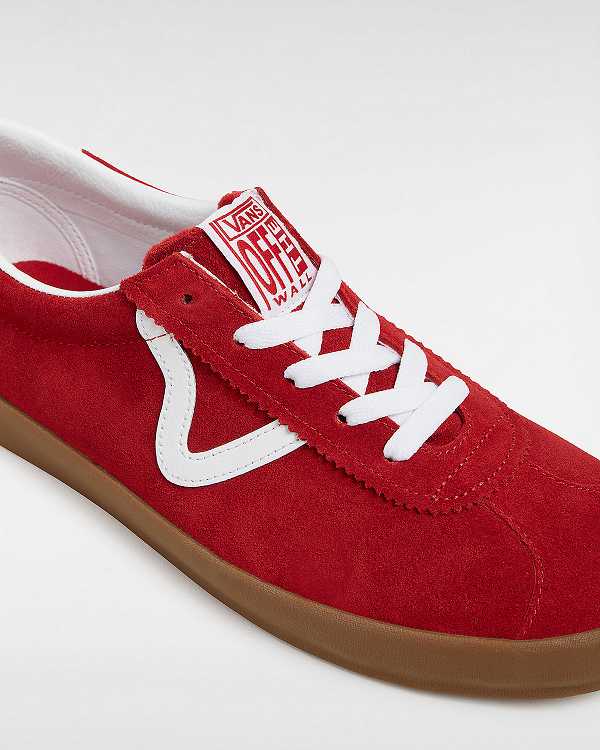 Men Vans Sport Low Sneakers Red Malaysia | VN7305462