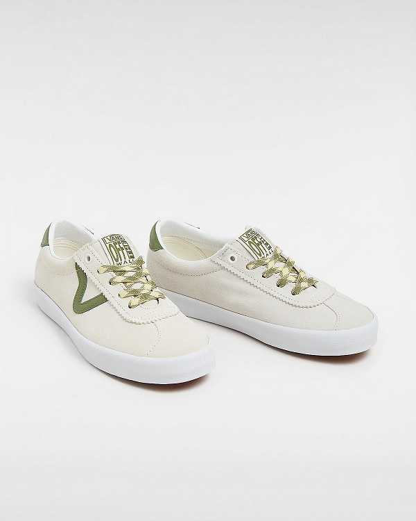 Men Vans Sport Low Sneakers White Malaysia | VN8426197