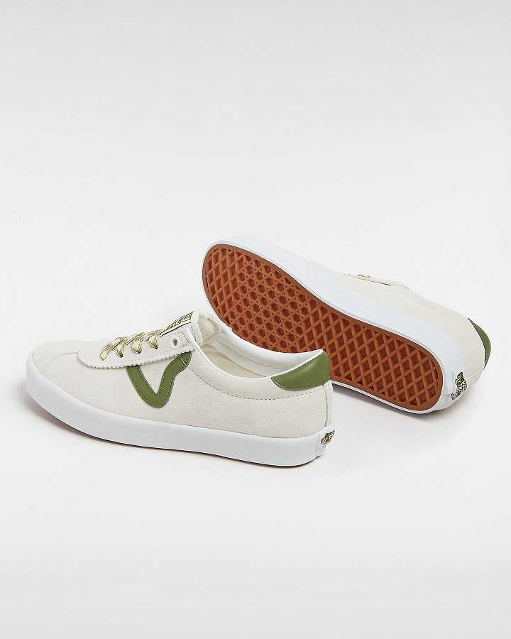 Men Vans Sport Low Sneakers White Malaysia | VN8426197