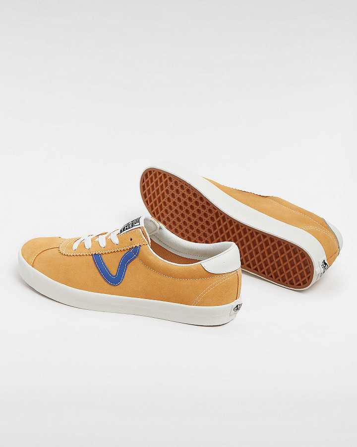 Men Vans Sport Low Sneakers Yellow Malaysia | VN9813740