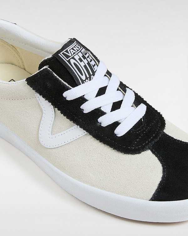 Men Vans Sport Low Suede Sneakers Black Malaysia | VN4896702