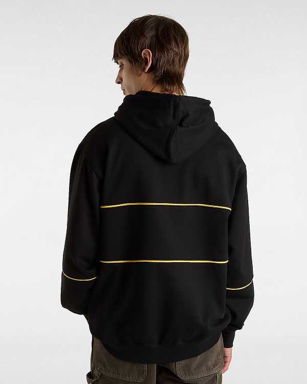 Men Vans Star V Hoodie Black Malaysia | VN3560721