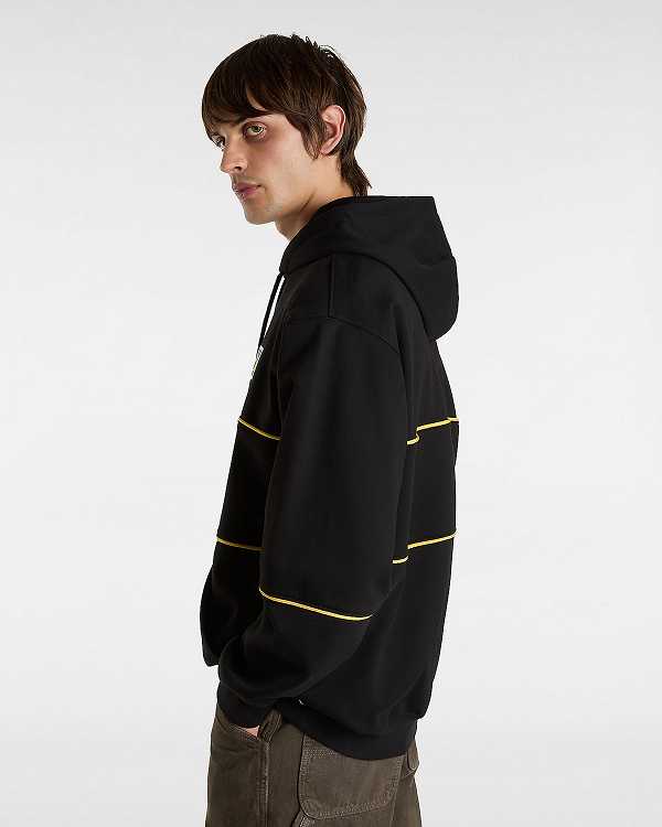 Men Vans Star V Hoodie Black Malaysia | VN3560721