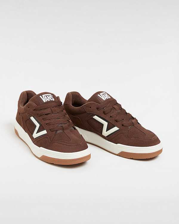 Men Vans Upland Sneakers Brown Malaysia | VN9051486