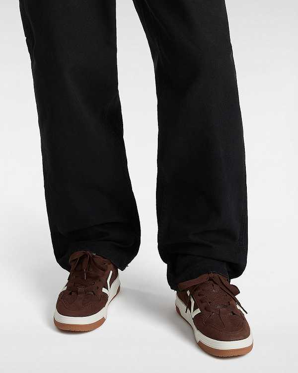 Men Vans Upland Sneakers Brown Malaysia | VN9051486