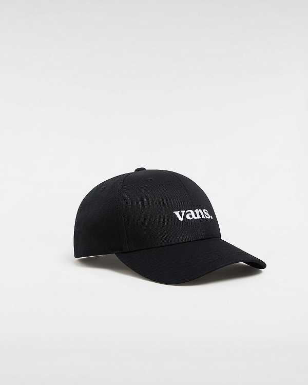 Unisex Vans 66 Structured Jockey Hats Black Malaysia | VN8421593