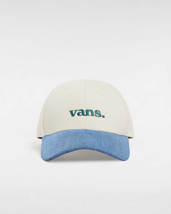 Unisex Vans 66 Structured Jockey Hats White Malaysia | VN8753960