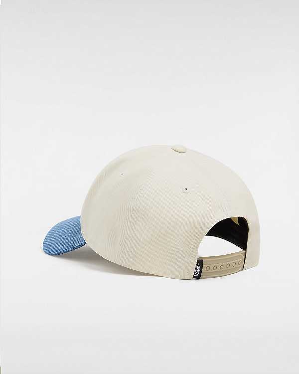 Unisex Vans 66 Structured Jockey Hats White Malaysia | VN8753960