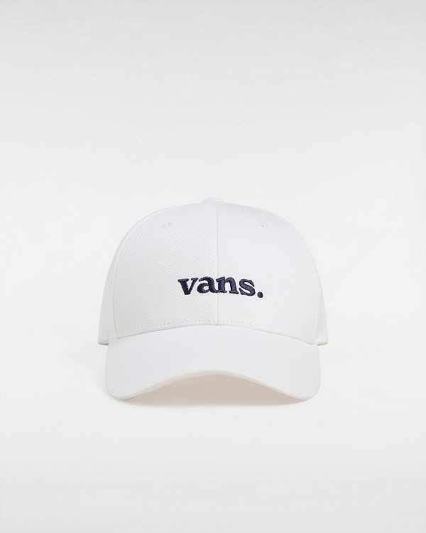 Unisex Vans 66 Structured Jockey Hats White Malaysia | VN8796430