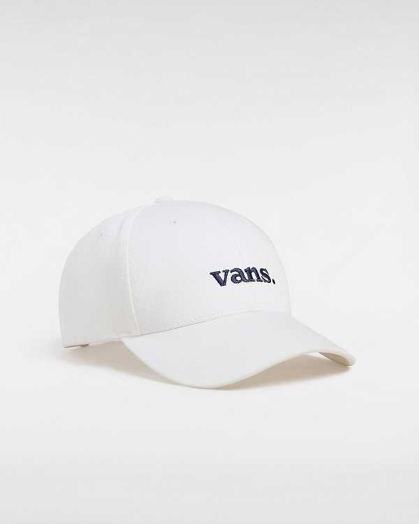 Unisex Vans 66 Structured Jockey Hats White Malaysia | VN8796430