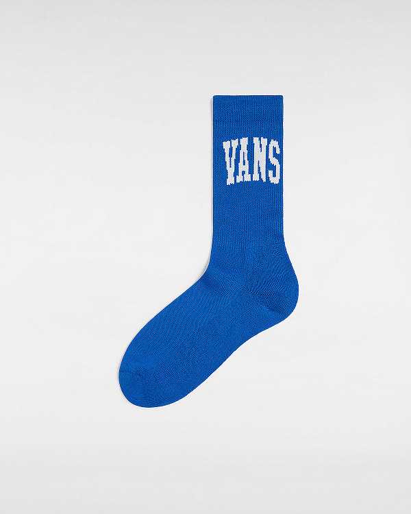 Unisex Vans Arched Crew (1 Pair) Socks Blue Malaysia | VN3605984