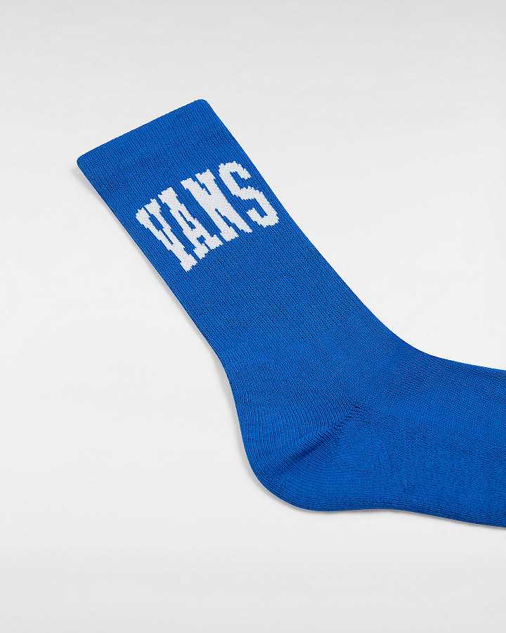 Unisex Vans Arched Crew (1 Pair) Socks Blue Malaysia | VN3605984