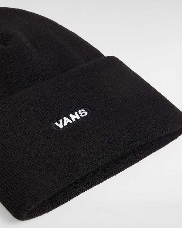 Unisex Vans Bagley Tall Cuff Beanie Black Malaysia | VN4603791