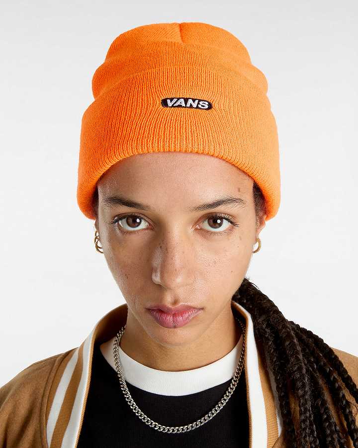 Unisex Vans Bagley Tall Cuff Beanie Orange Malaysia | VN8956417