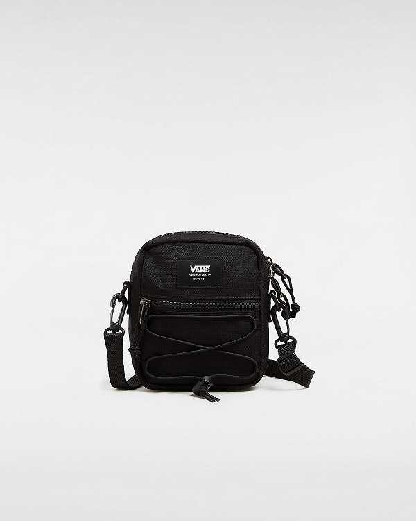 Unisex Vans Bail Shoulder Bag Black Malaysia | VN9237046