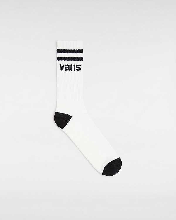 Unisex Vans Bubs 66 Crew (1 Pair) Socks White Malaysia | VN7531469