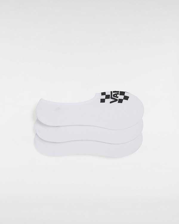 Unisex Vans Classic Canoodle (3 Pairs) Socks White Malaysia | VN5082146