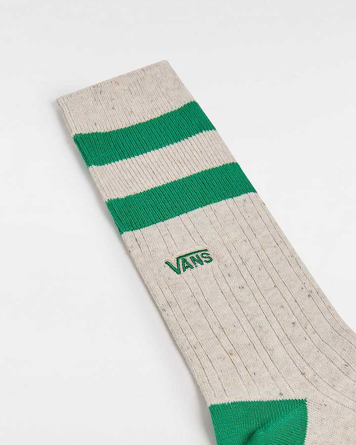 Unisex Vans Classic Crew (1 Pair) Socks Green Malaysia | VN4051236