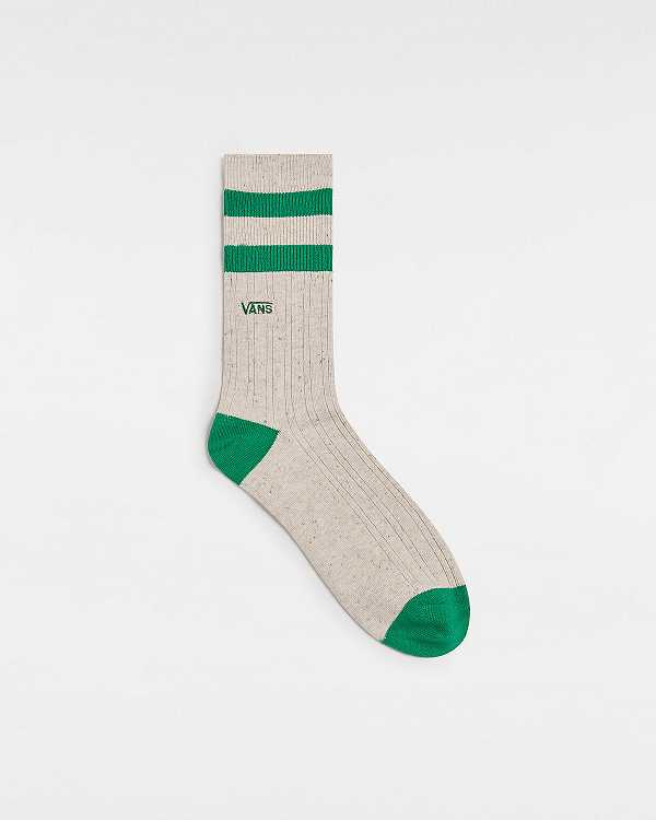 Unisex Vans Classic Crew (1 Pair) Socks Green Malaysia | VN4051236