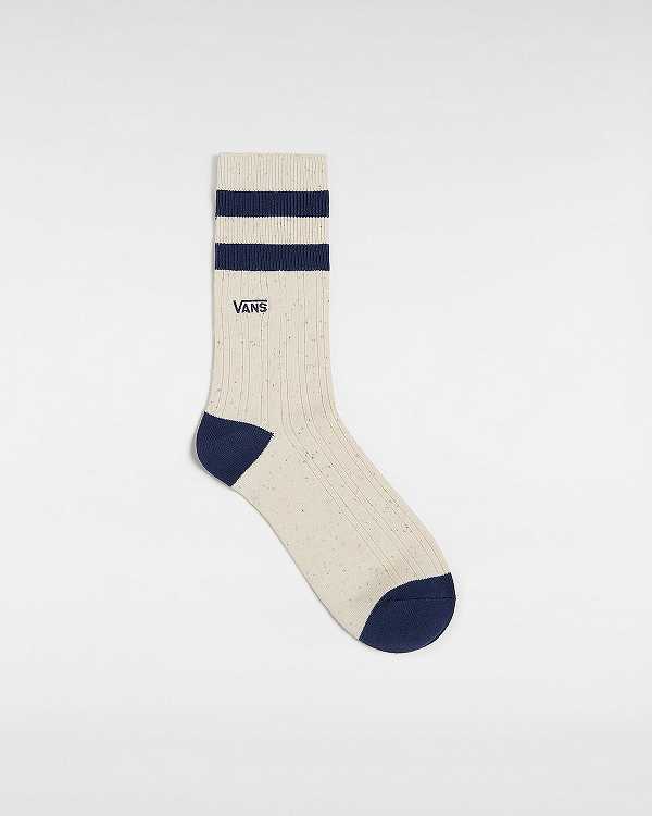 Unisex Vans Classic Crew Socks Blue Malaysia | VN6012987