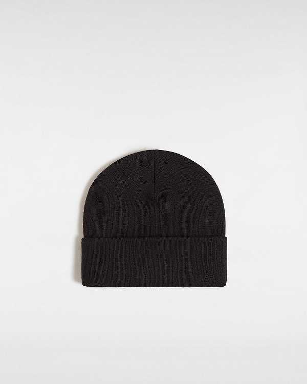 Unisex Vans Classic Tall Cuff Beanie Black Malaysia | VN8209514