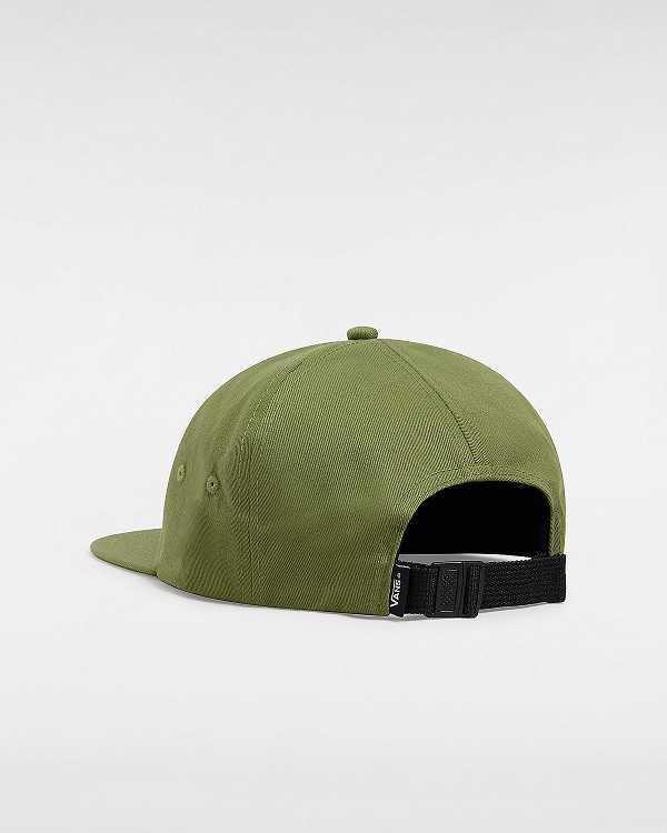 Unisex Vans Cushman Jockey Hats Green Malaysia | VN4178930