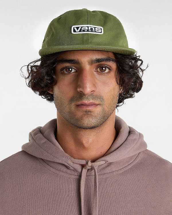 Unisex Vans Cushman Jockey Hats Green Malaysia | VN4178930