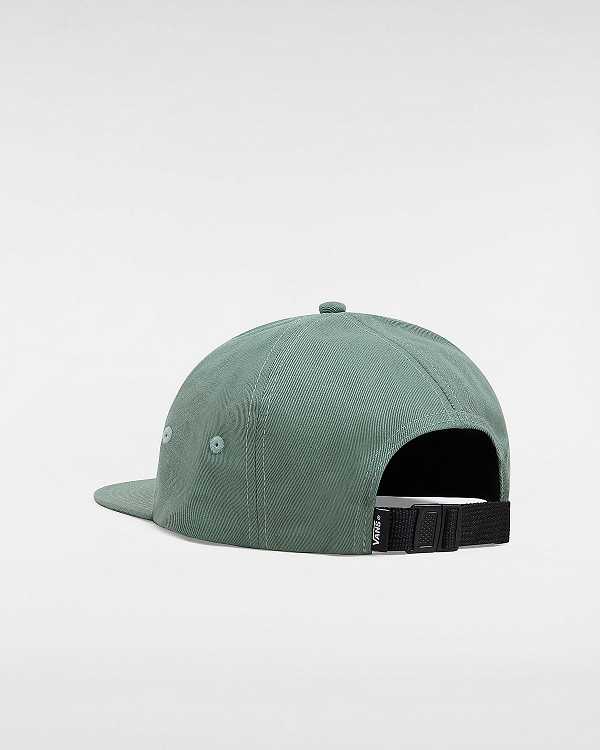 Unisex Vans Cushman Jockey Hats Green Malaysia | VN5618432