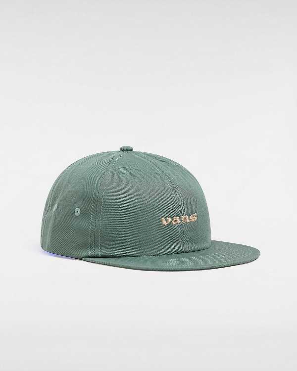 Unisex Vans Cushman Jockey Hats Green Malaysia | VN5618432