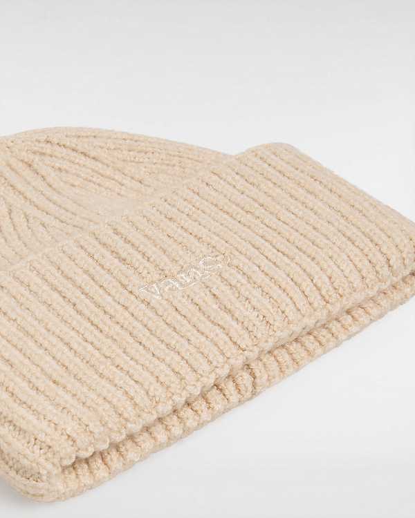 Unisex Vans Densmore Wide Cuff Beanie Beige Malaysia | VN3064815