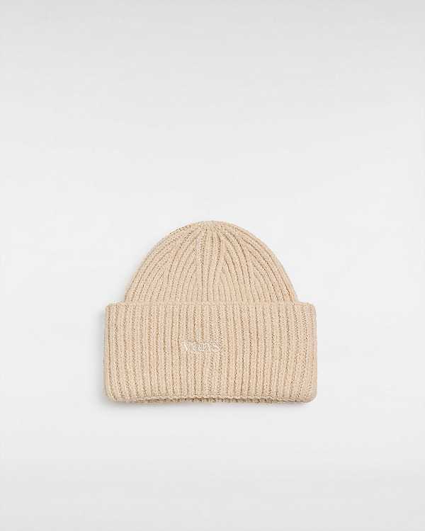 Unisex Vans Densmore Wide Cuff Beanie Beige Malaysia | VN3064815