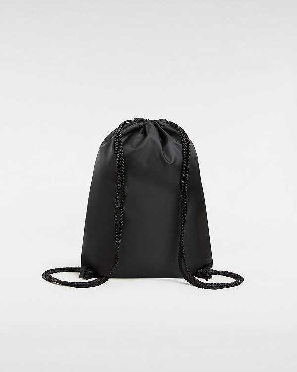 Unisex Vans Drawstring Crossbody Bag Black Malaysia | VN4189607