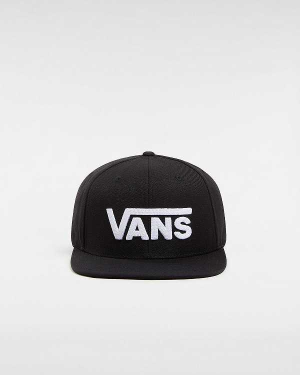 Unisex Vans Drop V Hats Black Malaysia | VN0527316