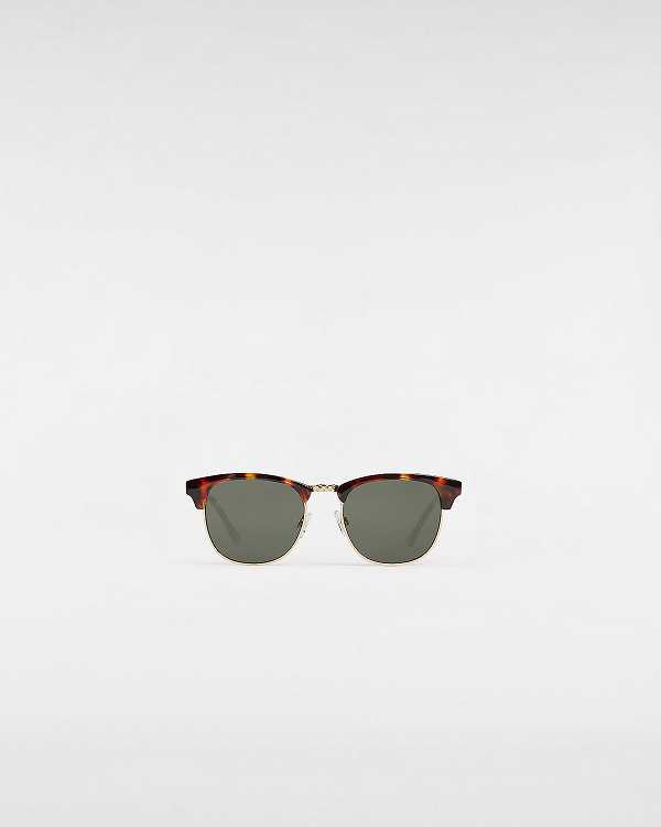 Unisex Vans Dunville Sunglasses Brown Malaysia | VN2405693