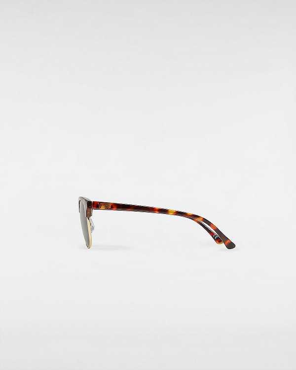 Unisex Vans Dunville Sunglasses Brown Malaysia | VN2405693