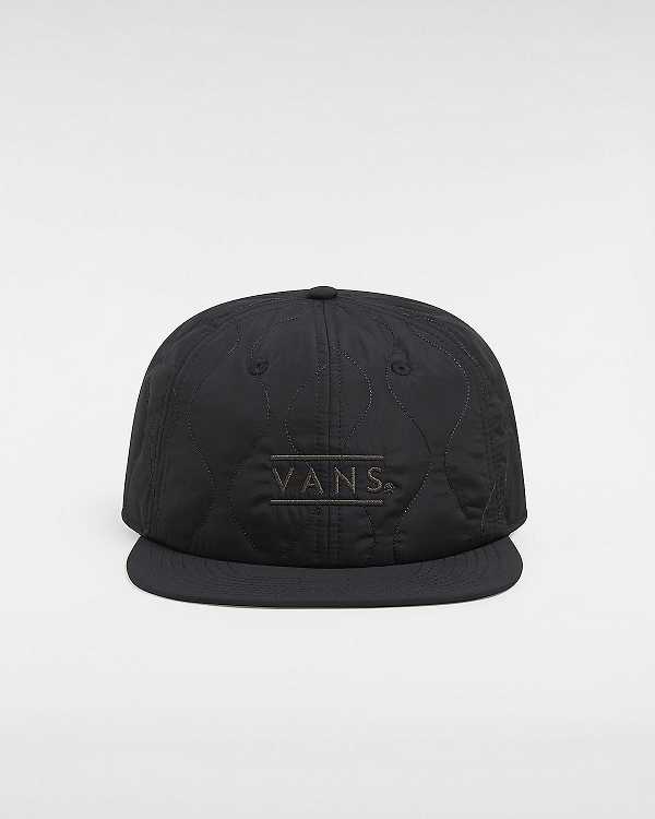 Unisex Vans Half Box Low Unstructured Hats Black Malaysia | VN4189075