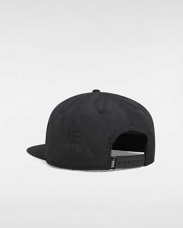 Unisex Vans Half Box Low Unstructured Hats Black Malaysia | VN4189075