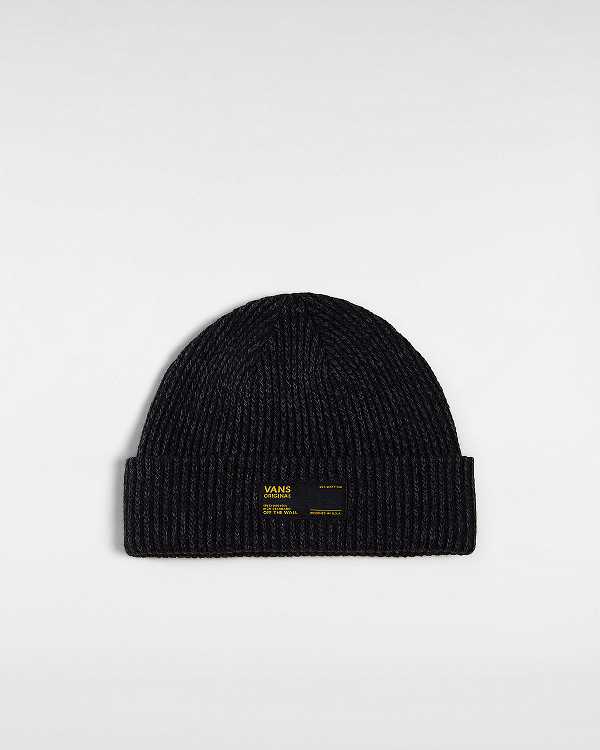 Unisex Vans Hamlin Cuff Beanie Black Malaysia | VN4259763