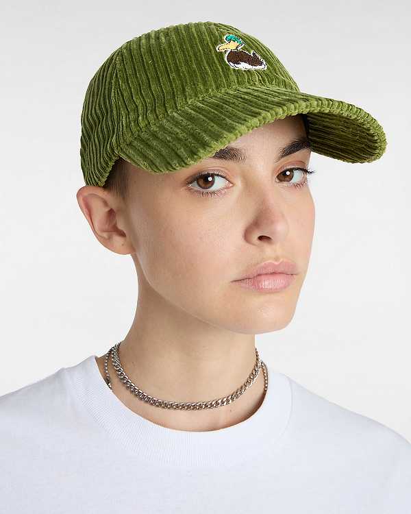 Unisex Vans Hosmer Curved Bill Hats Green Malaysia | VN2630791