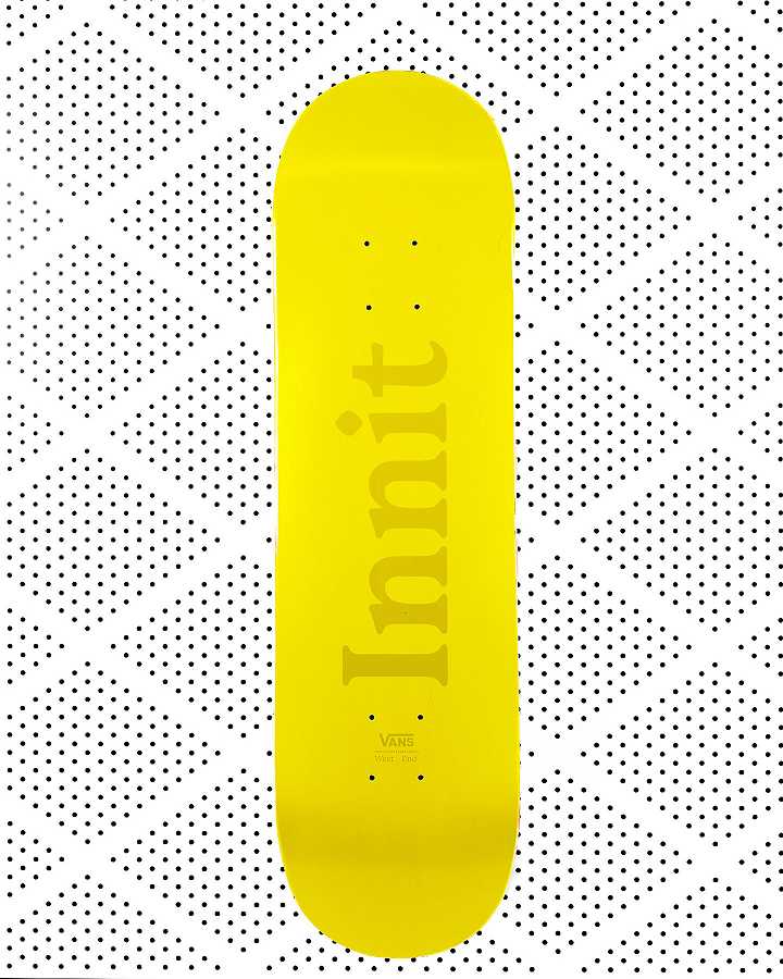 Unisex Vans Innit Skateboards Yellow Malaysia | VN9263814