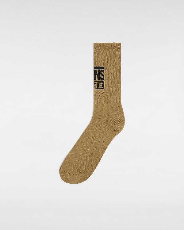 Unisex Vans MTE Crestline Crew (1 Pair) Socks Brown Malaysia | VN1234580