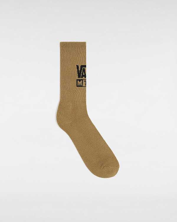 Unisex Vans MTE Crestline Crew (1 Pair) Socks Brown Malaysia | VN1234580