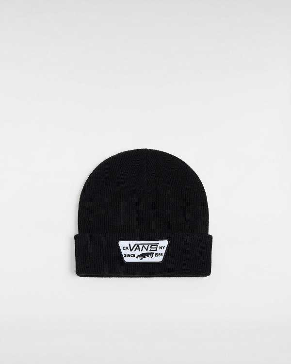 Unisex Vans Milford Beanie Black Malaysia | VN7240813