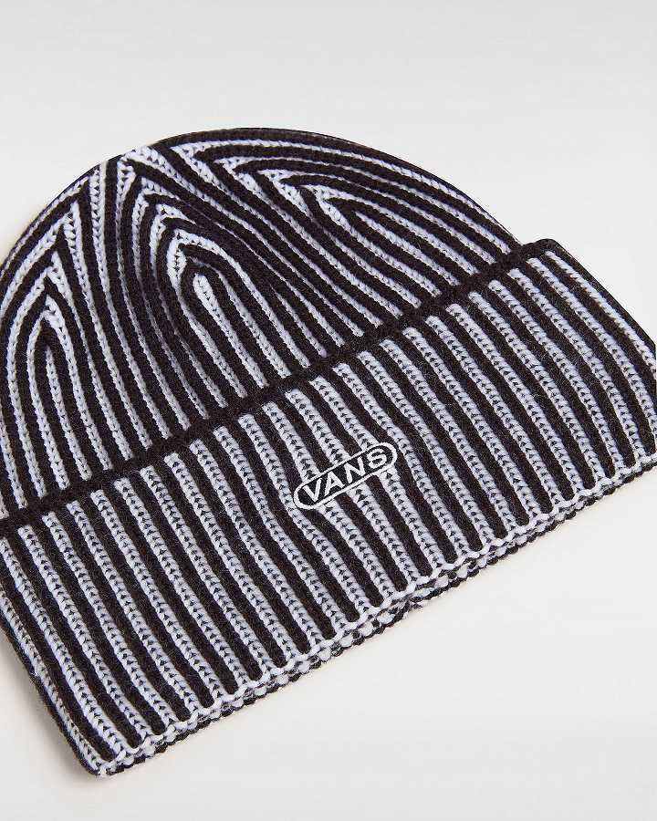 Unisex Vans Nesbit Cuff Beanie Black Malaysia | VN2314978