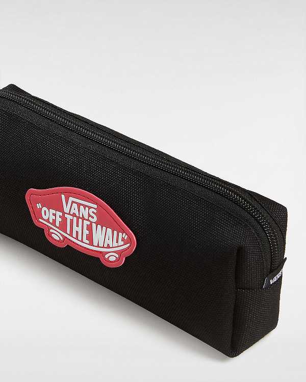 Unisex Vans Off The Wall Pencil Pouches Black Malaysia | VN1352678